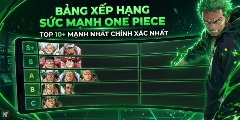 Top 10+ Cao Thủ Trong Bảng Xếp Hạng Sức Mạnh One Piece Hiện Tại Top 10+ Cao Thủ Trong Bảng Xếp Hạng Sức Mạnh One Piece Hiện Tại