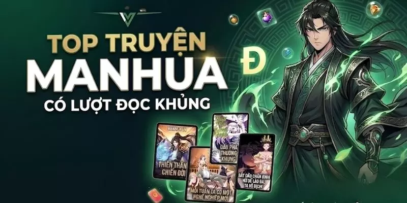 Top Truyện Manhua Có Lượt Đọc Khủng, Đọc Là Nghiện